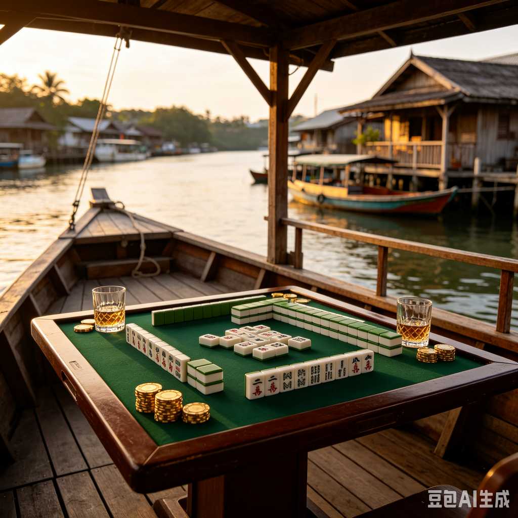 large print mahjong set