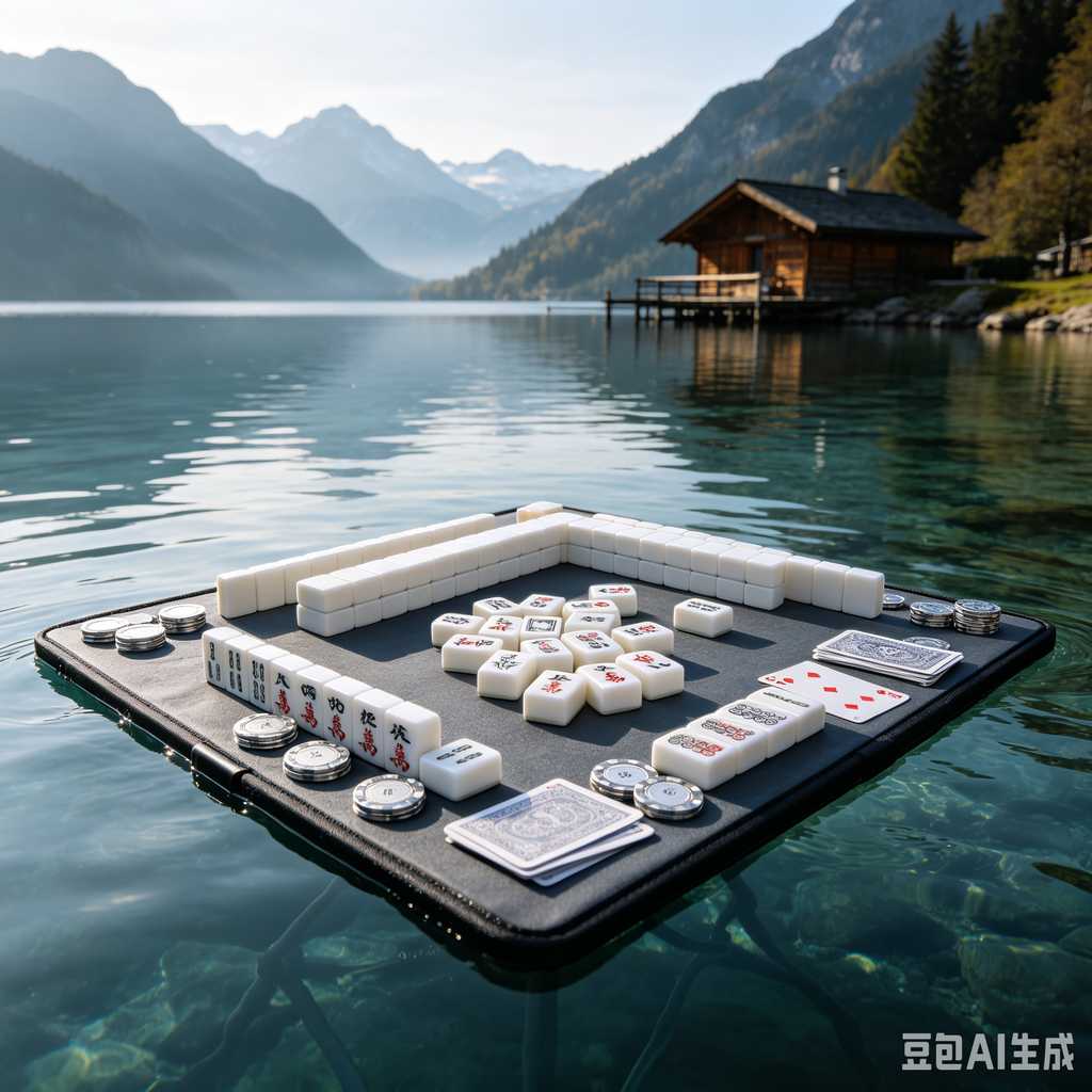 saturated color mahjong set print